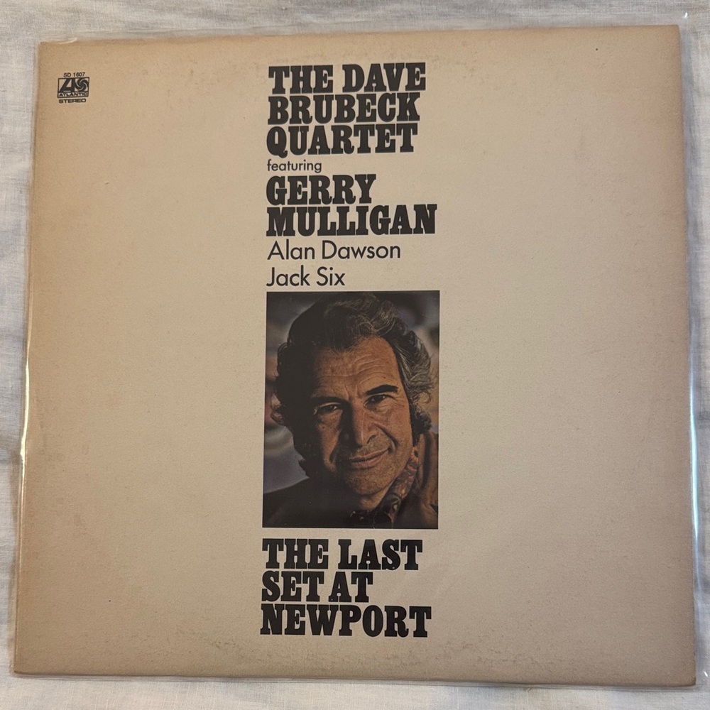 Vintage Vinyl:  "The Last Set at Newport" by "The Dave Brubeck Quartet"